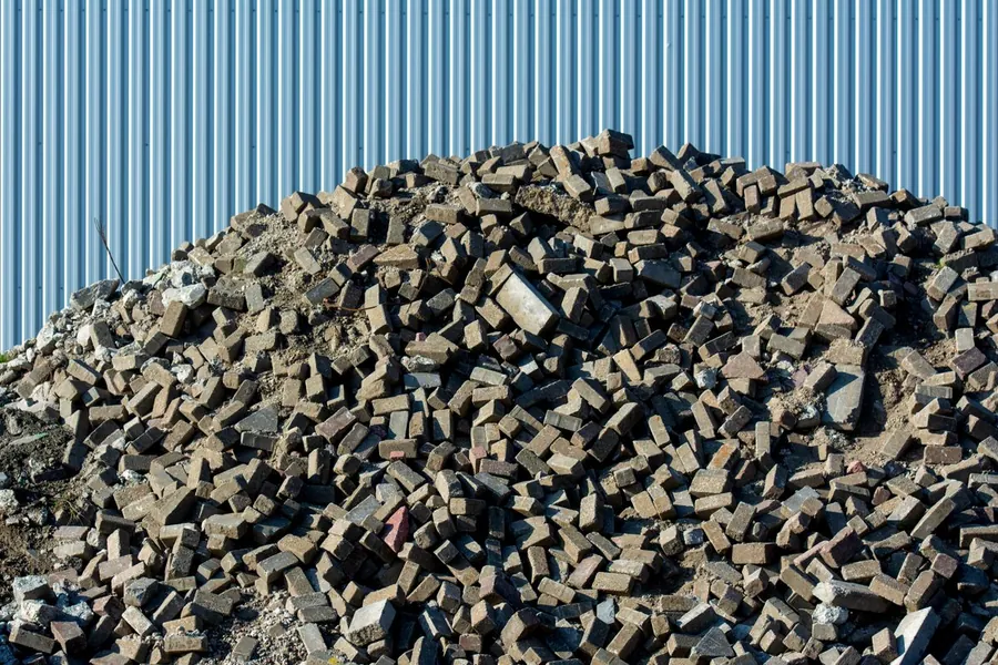 Beispiel: Recycling-Baustoff (Bauschutt)
